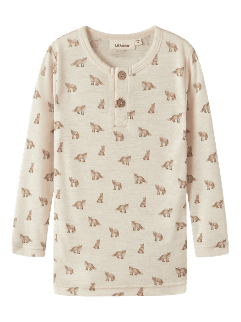 Hovedbilde Nalu Wo/Mo Ls Slim Top - Turtledove Fox