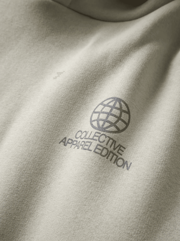 Hamo Ls Loose Sweat W. Hood - Abbey Stone