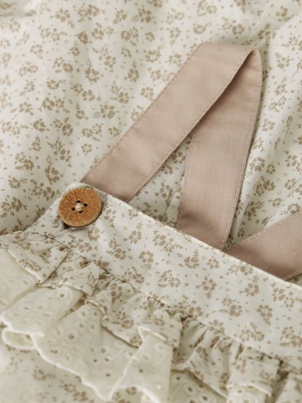 Jola Loose Overall - Coconut Milk
