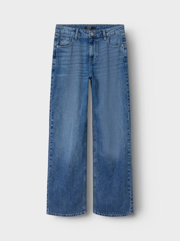 Bex Dnm R Straight Pants - Medium Blue Denim