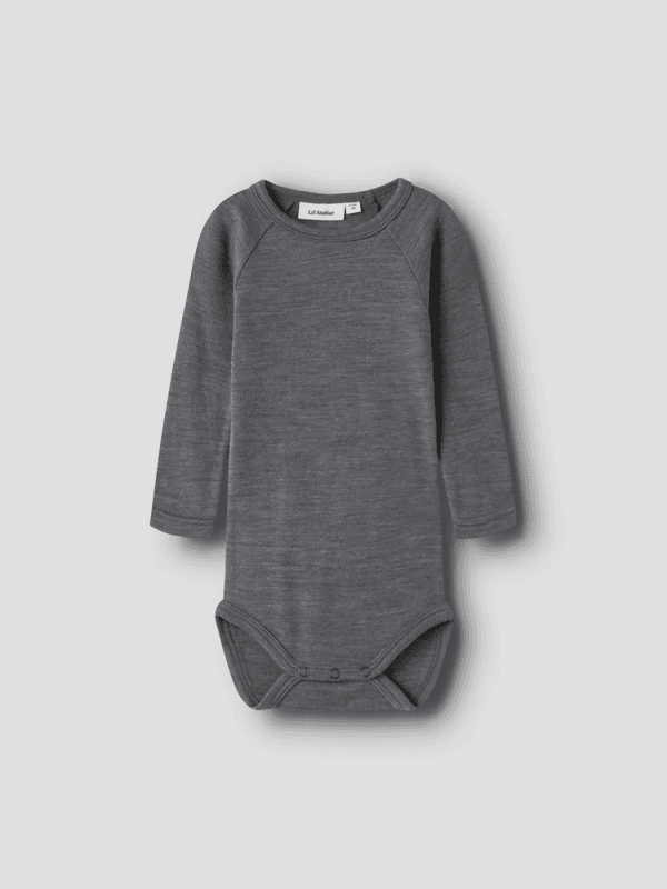 Ester Wool Ls Slim Body - Poppy Seed