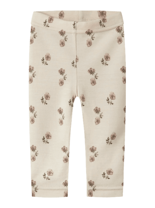 Hovedbilde Nilo Nun Wo/Mo Slim Leggings - Turtledove Flower