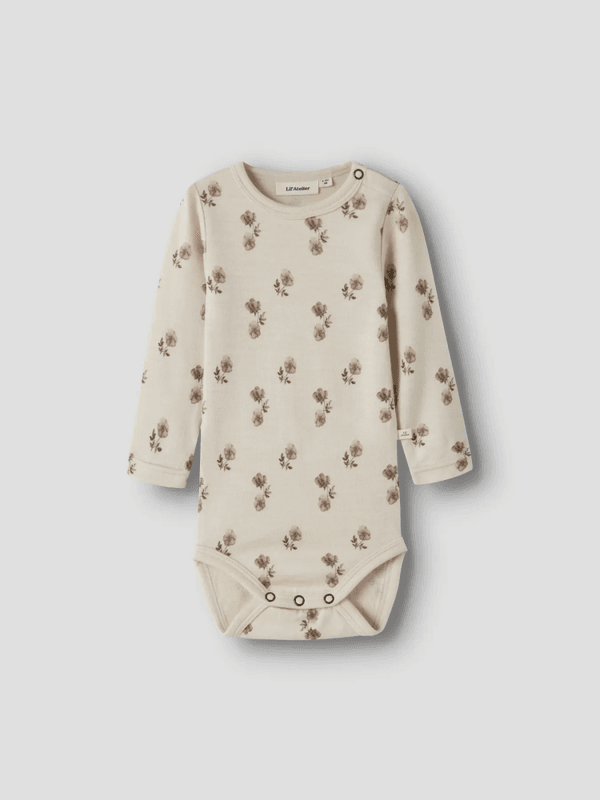Nilo Nun Wo/Mo Ls Slim Body - Turtledove Flower