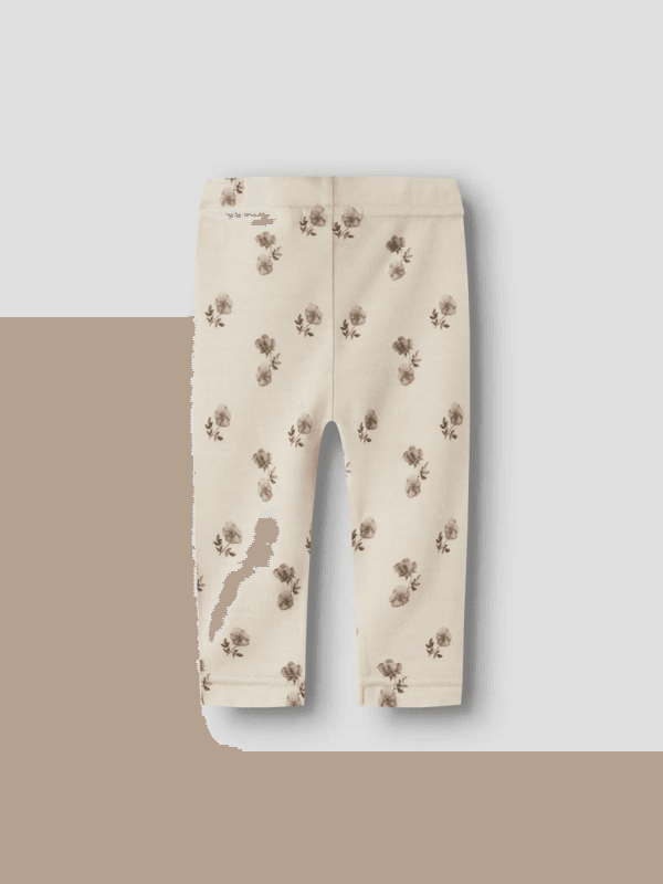 Nilo Nun Wo/Mo Slim Leggings - Turtledove Flower