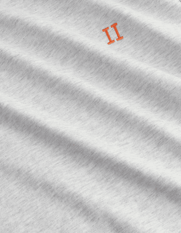 Core Contrast T-shirt  - Snow Melange