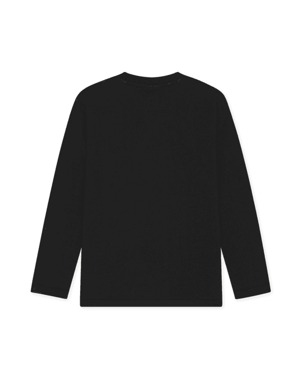 Core Contrast Ls T-shirt - Black 