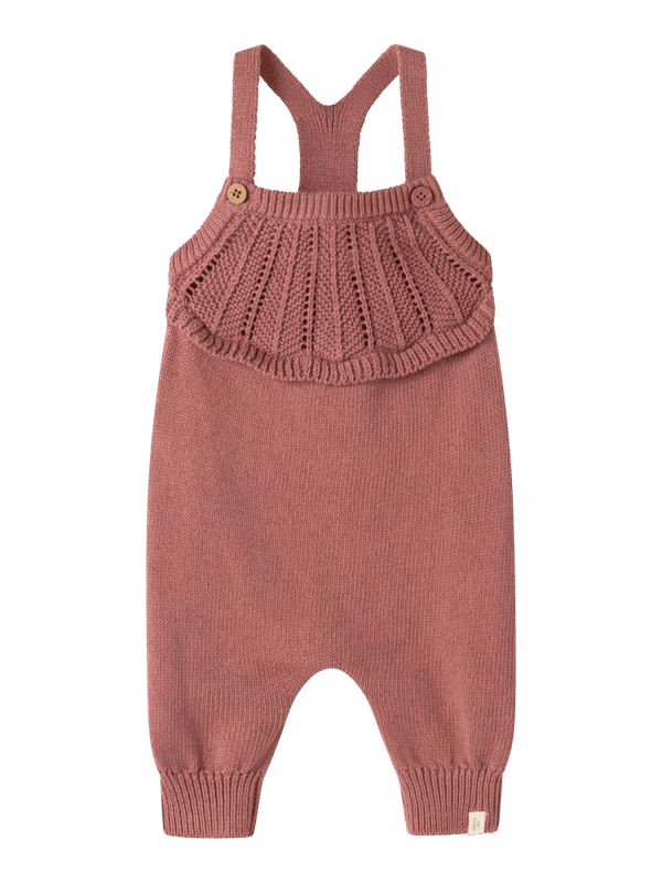 Noda Knit Overall - Withered Rose