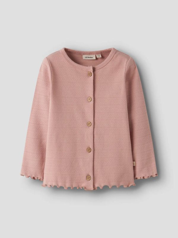 Dimia Langermet Cardigan - Misty Rose