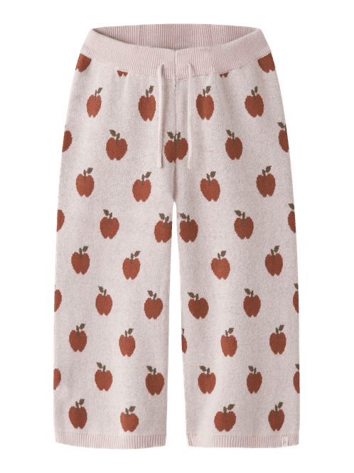 Hovedbilde Lulio Wide Knit Ancle Pant - Hushed Violet ...