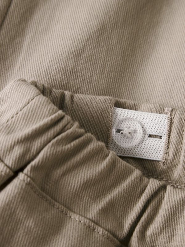 Doreen Wide Twill Pant - Oxford Tan
