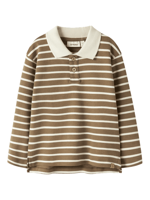 Hovedbilde Limia Loose Polo Top - Kangaroo Turtledove 